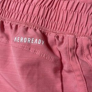 Pink adidas’s running shorts
